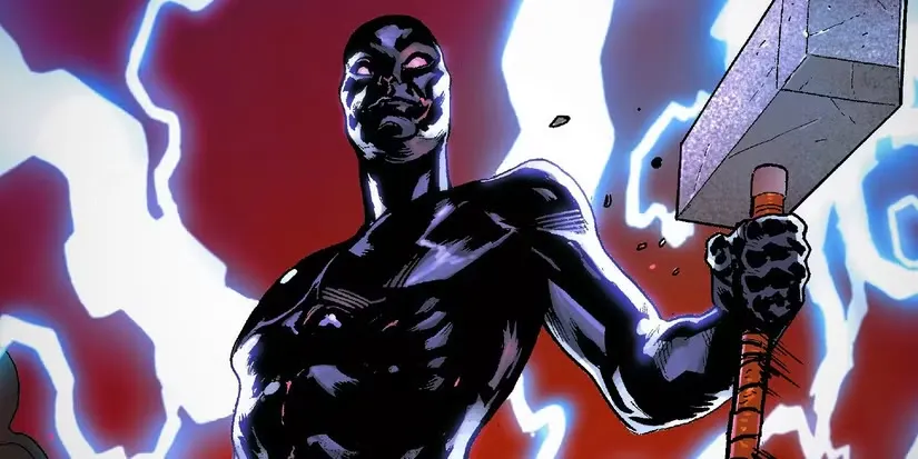 SIlver Surfer Thanos Wins Thor hammer