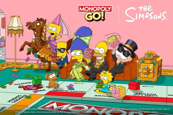 Monopoly Go x The Simpsons crossover is almost here