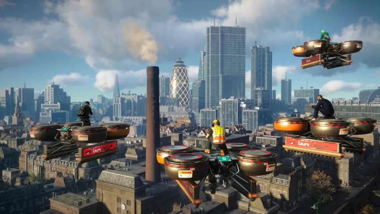 London in Watch Dogs Legion