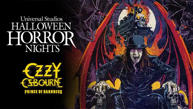 Universal Studios Honors Ozzy Osbourne by Giving Him His Very Own Haunted House at Halloween Horror Nights