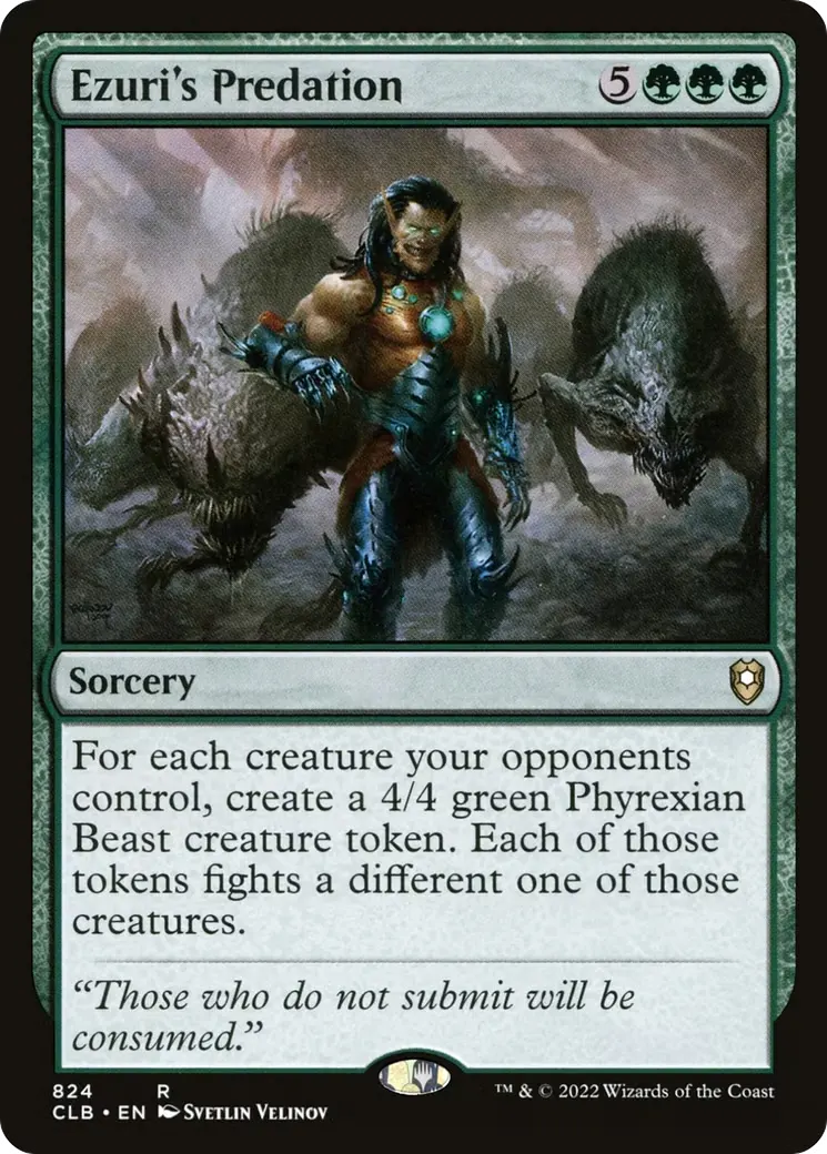 Ezuri's Predation - Commander Legends Battle for Baldur's Gate 824 (39dbfc25-f06e-4b5f-848f-6dd4cb72079e)