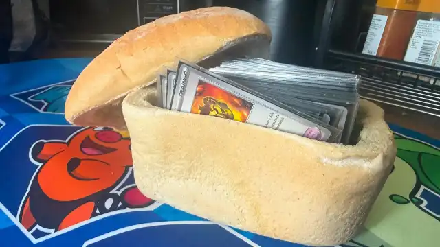 Pokemon TCG Player Wins Card Shop's 'Anything But a Deck Box' Tournament Using an Actual Loaf of Bread
