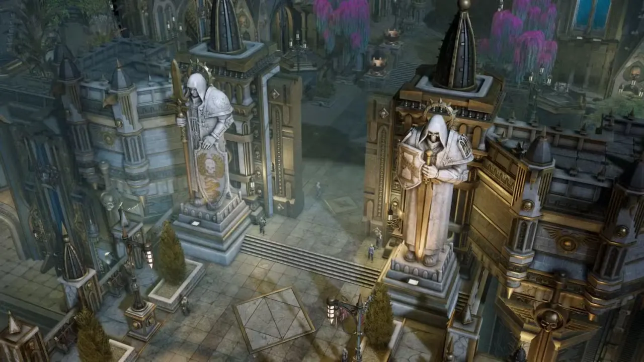 An imperial monument in Rogue Trader