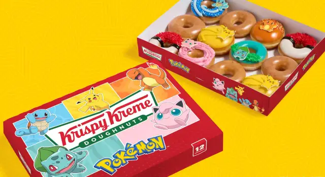 Krispy Kreme Is Getting 6 New Pokémon-Themed Donuts