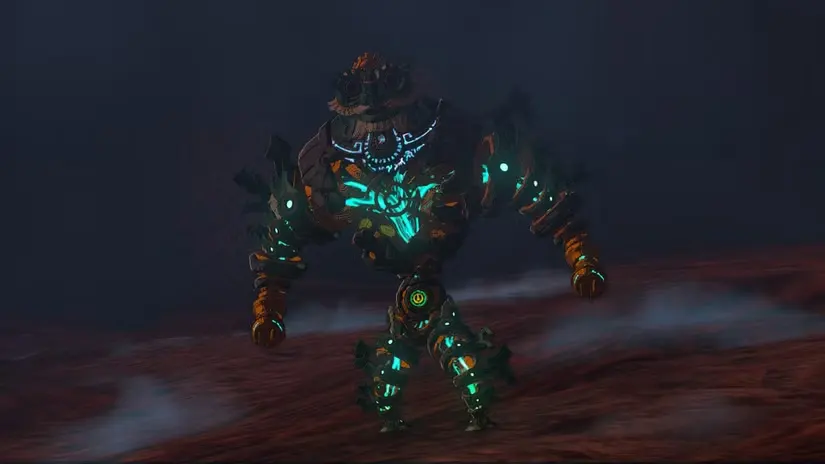 The mech construct in The Legend of Zelda: Tears of the Kingdom, which the sage Minaru has transferred her spirit into