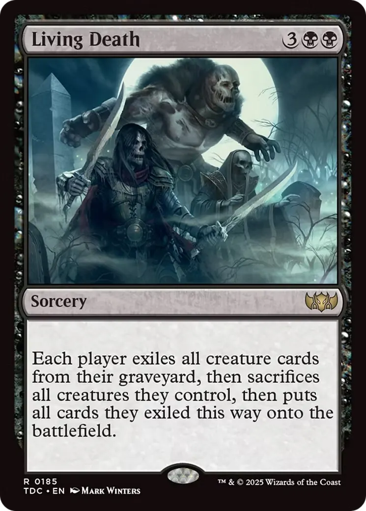 Living Death - Tarkir Dragonstorm Commander 185 (4ac29c46-f8ee-42ba-a98c-d785ba65485e)
