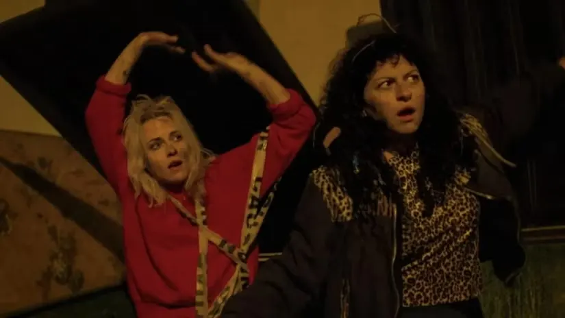Kristen Stewart and Alia Shawkat in The Wrong Girls