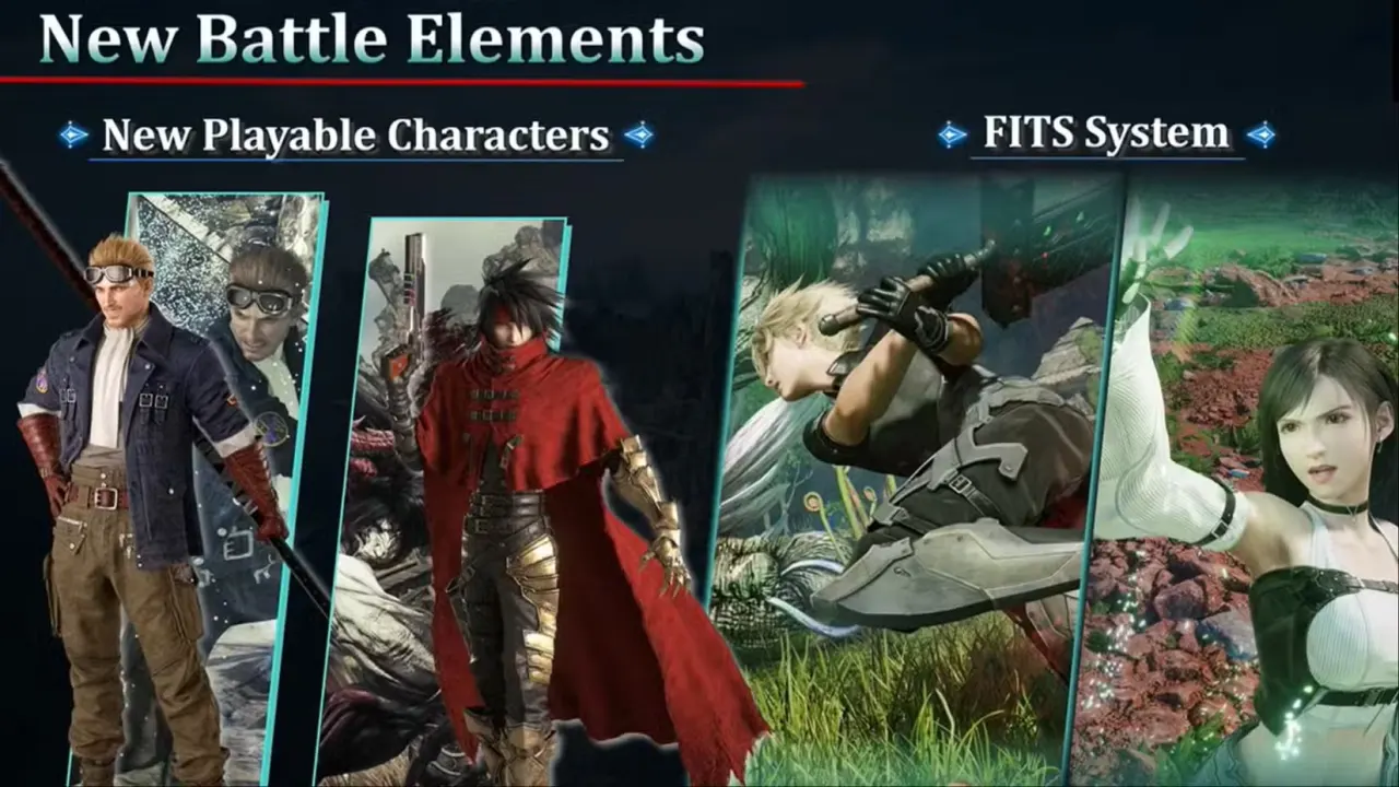 final fantasy 7 panel battle elements
