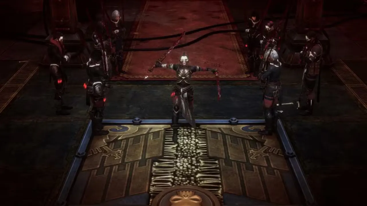An enemy character in Rogue Trader