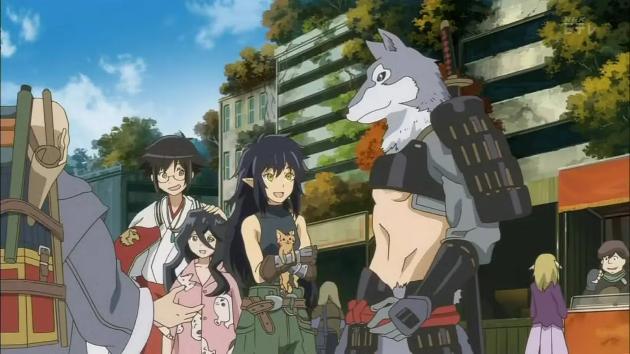 Log Horizon wolf head