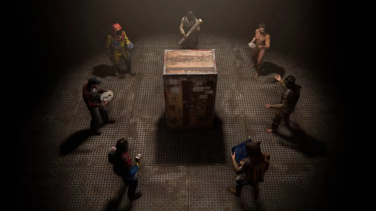 rust players surrounding a tc