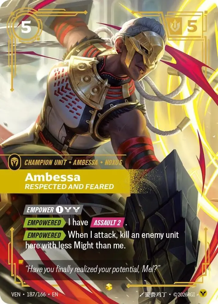 Ambessa - Respected and Feared