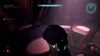 The player in Halo: Campaign Evolved holding the Catch skull.